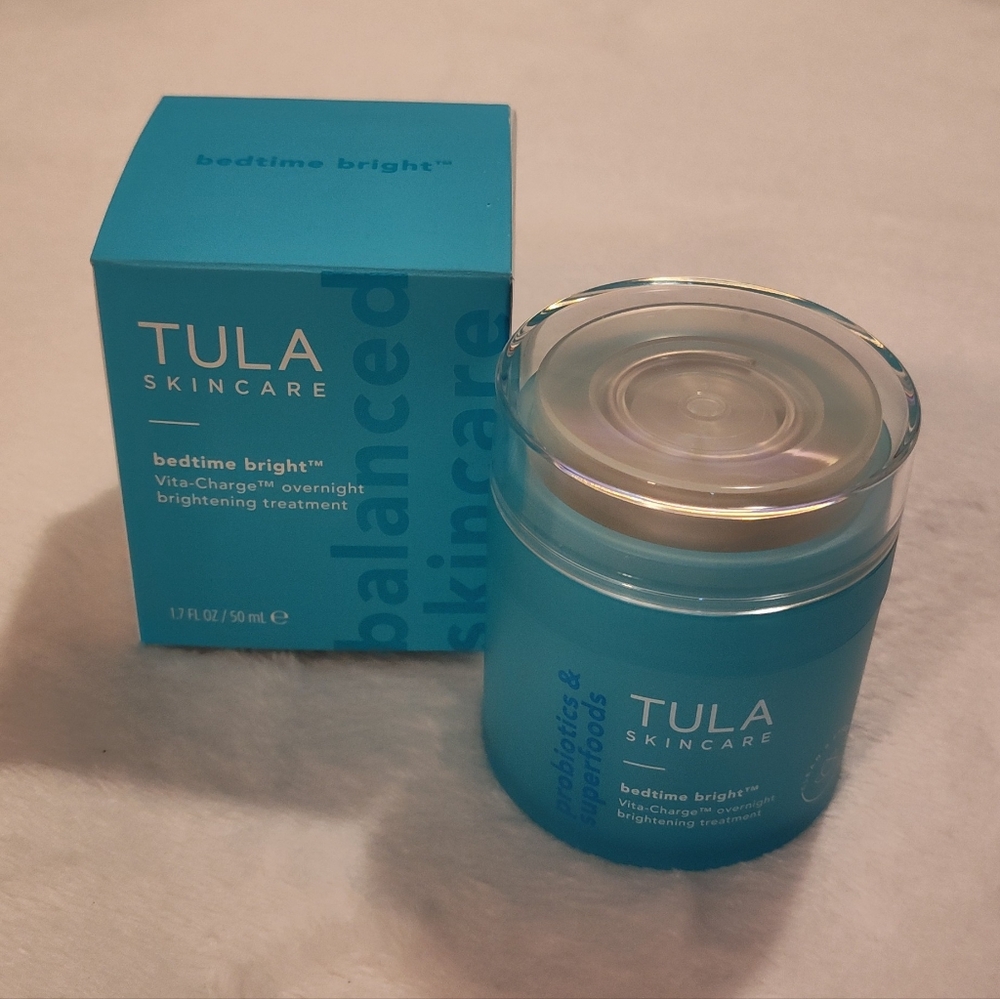 NWT! TULA Skincare Bedtime Bright 1.7oz